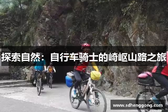 探索自然：自行车骑士的崎岖山路之旅